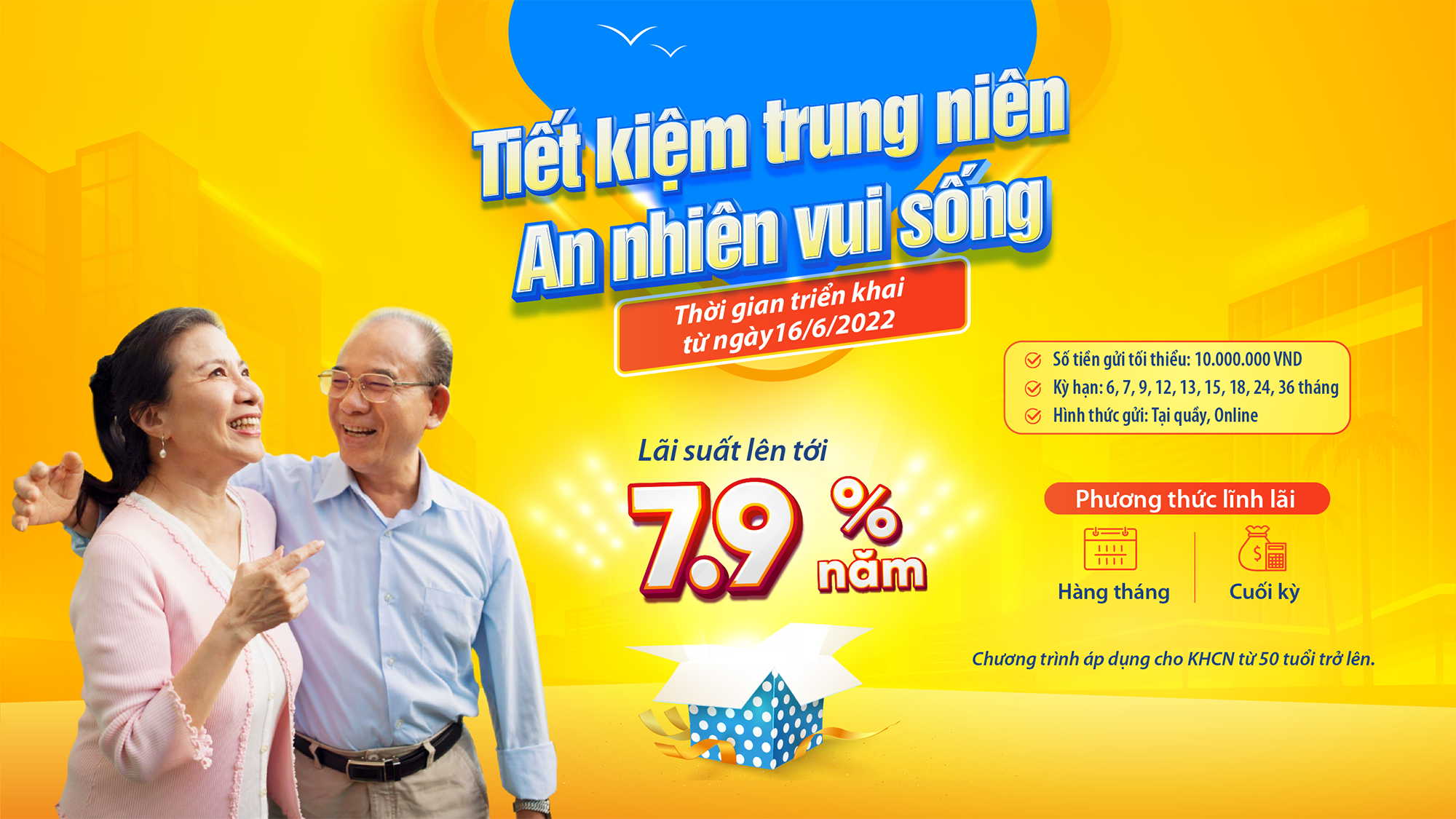 Tiết kiệm trung niên – An nhiên vui sống